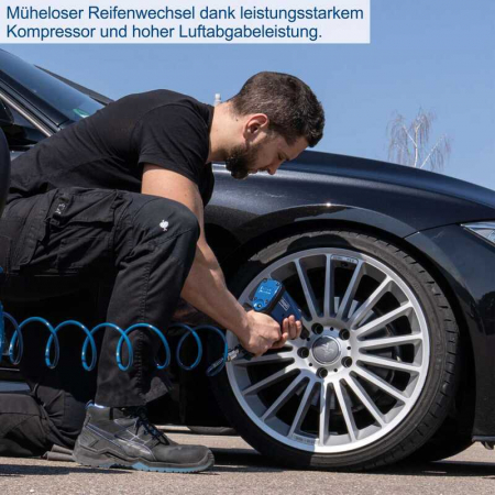 Compresor cu trei cilindri HC550TC Scheppach 5906147901, 2200 W, 100 L, 10 bari [2]