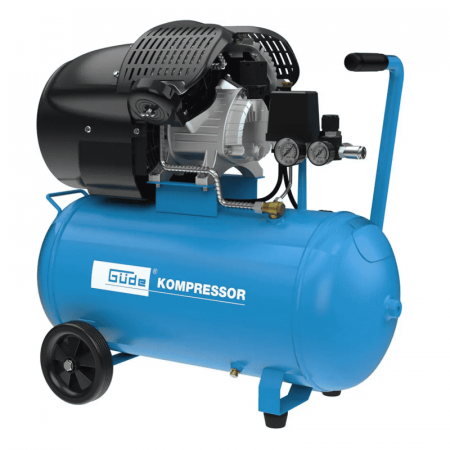 Compresoare de Aer Profesionale - Compresor cu ulei cu doi cilindri 405/10/50 Gude 50131, 2200 W, 50 L, 10 bari