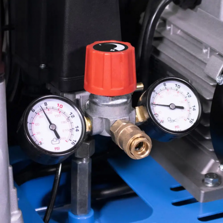 Compresor cu ulei cu doi cilindri 580/10/50 Gude 50018, 2200 W, 50 L, 10 bari [5]