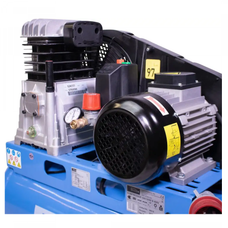 Compresor cu ulei cu doi cilindri 580/10/50 Gude 50018, 2200 W, 50 L, 10 bari [4]