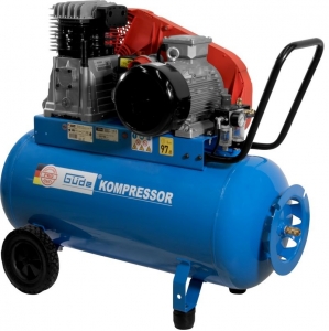 Compresoare de Aer Profesionale - Compresor cu ulei cu doi cilindrii PRO Gude 75520, 3000 W, 100 L, 10 bari