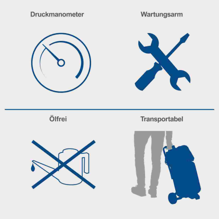 Compresor fara ulei HC35V Scheppach 5906169901, 1500 W, 30 l, 10 bari [7]