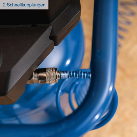 Compresor fara ulei HC85V Scheppach 5906151901, 1600 W, 80 L, 14 bari [1]