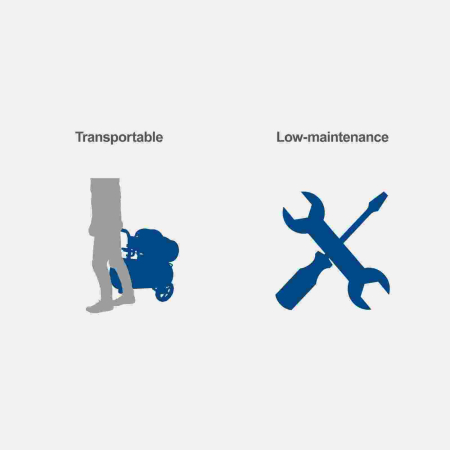Compresor HC54 Scheppach 5906103901, 1500 W, 50 L, 8 bari [7]