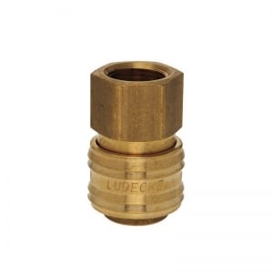 Racorduri, Conectori & Duze - Cupla rapida cu filet interior Ludecke ES14I, 1/4", Ø6 mm