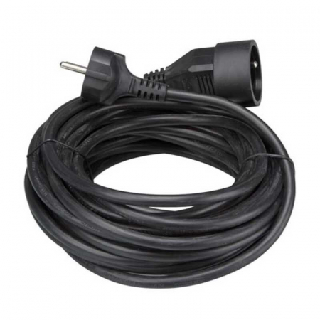 Priza & prelungitoare electrice - Cordon prelungitor cu fisa si priza Perel EC10B, 10 m
