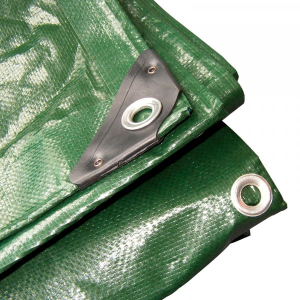 Prelata impermeabila din polietilena laminata Dema 24709, verde, 6 x 10 m [1]