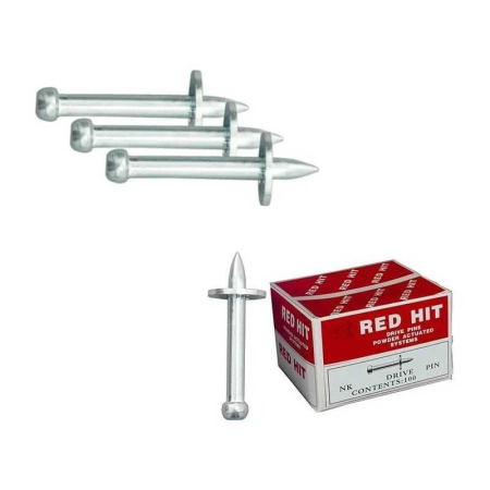 Capsator pneumatic pentru cuie - Cuie din otel pentru pistoale pentru cuie NK 37 ROX Wood 1531436, 100 bucati