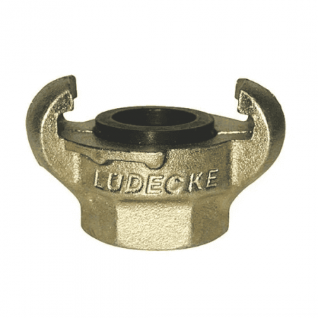 Accesorii Scule Pneumatice - Cupla rapida cu gheare si filet interior Ludecke KIG54, 1 1/4", Ø42 mm