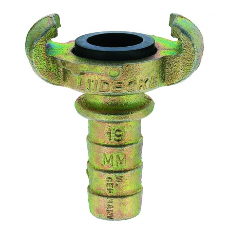 Accesorii Scule Pneumatice - Cupla rapida cu gheare si stut pentru furtun Ludecke SKG13, 1/2", Ø13 mm