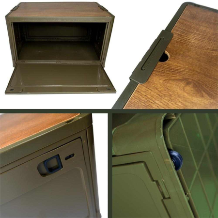 Cutie pliabila pentru camping Rox Wood 153CAMP0305, 83 L [5]