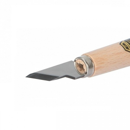 Cutit cu ascutis oblic pentru intarsie in lemn Kirschen 3356000, 135 mm [2]