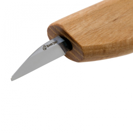Cutit cu lama dreapta pentru sculptura in lemn BeaverCraft C15, 155 mm [3]