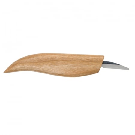 Articole Pentru Gradina - Cutit cu lama dreapta pentru sculptura in lemn BeaverCraft C15, 155 mm