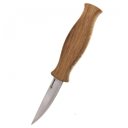 Articole Pentru Casa - Cutit cu lama sloyd pentru sculptura in lemn BeaverCraft C4, 195 mm