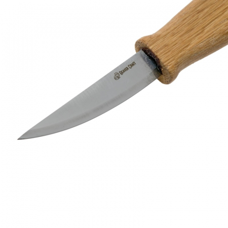 Cutit cu lama sloyd pentru sculptura in lemn BeaverCraft C4, 195 mm [3]