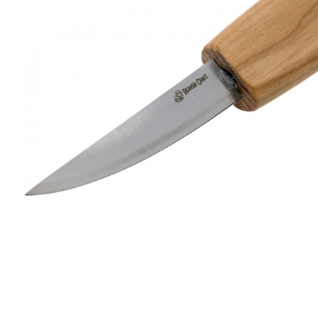 Cutit cu lama sloyd pentru sculptura in lemn BeaverCraft C4M, 185 mm [3]