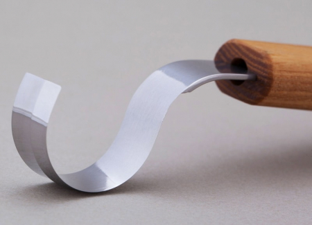 Cutit de cioplit linguri din lemn BeaverCraft SK2, 170 mm [6]