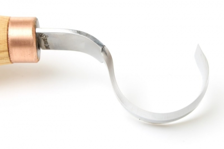 Cutit de cioplit linguri din lemn BeaverCraft SK2, 170 mm [2]