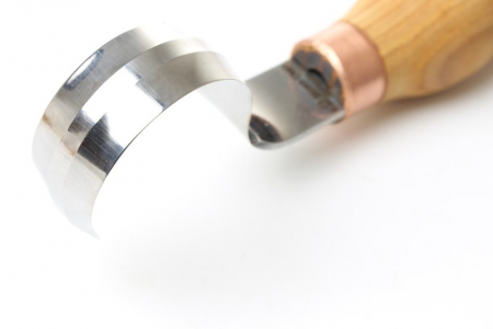 Cutit de cioplit linguri din lemn BeaverCraft SK2, 170 mm [3]