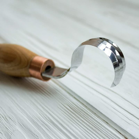 Cutit de cioplit linguri din lemn BeaverCraft SK2Long, 365 mm [9]