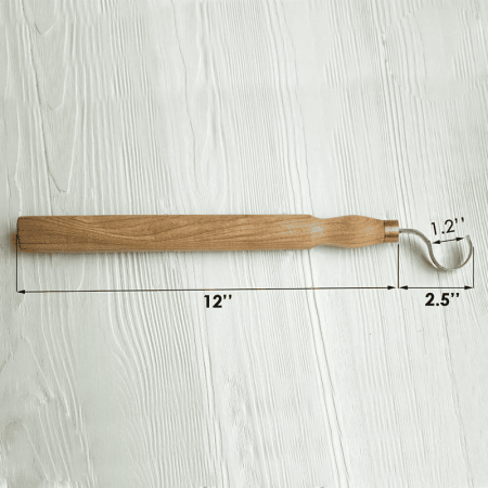 Cutit de cioplit linguri din lemn BeaverCraft SK2SLong, 365 mm [1]