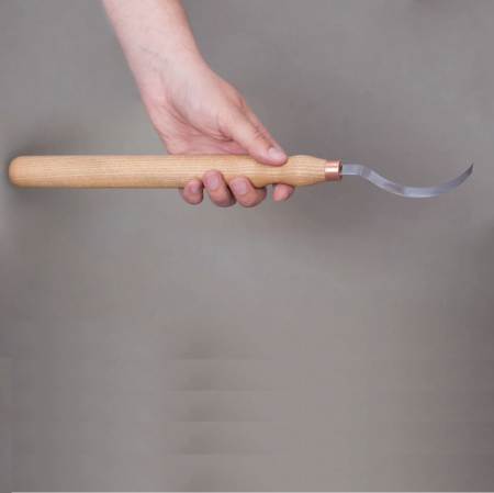 Cutit de cioplit linguri din lemn BeaverCraft SK3Long, 410 mm [7]