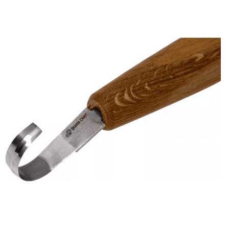 Cutit de cioplit linguri pentru taieturi adanci in lemn BeaverCraft SK5R, 250 mm [2]