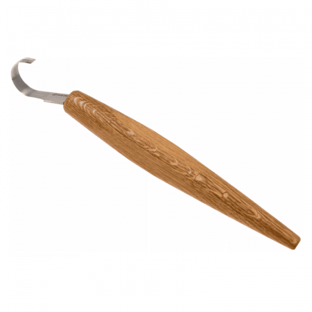 Cutite sculptura lemn - Cutit de cioplit linguri pentru taieturi adanci in lemn BeaverCraft SK5R, 250 mm