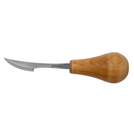 Articole Pentru Casa - Cutit de sculptura universal cu maner modelat pentru palma BeaverCraft C17P, 160 mm
