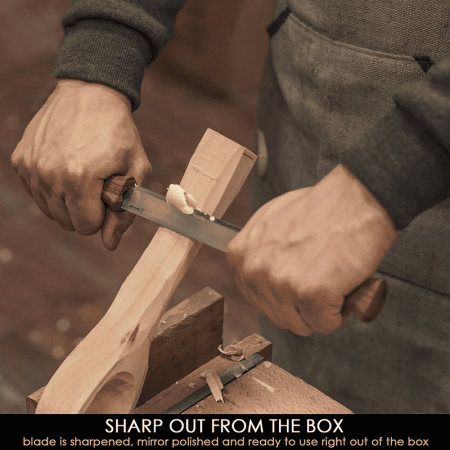 Cutit de tragere in lemn BeaverCraft DK1S, 360 mm [5]