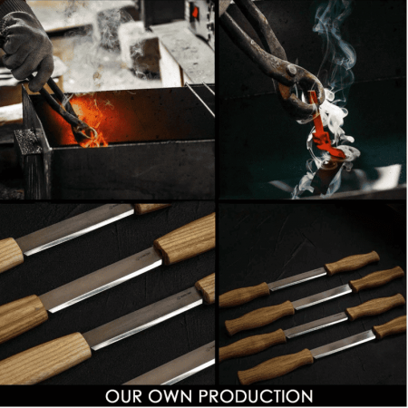 Cutit de tragere in lemn BeaverCraft DK1S, 360 mm [6]