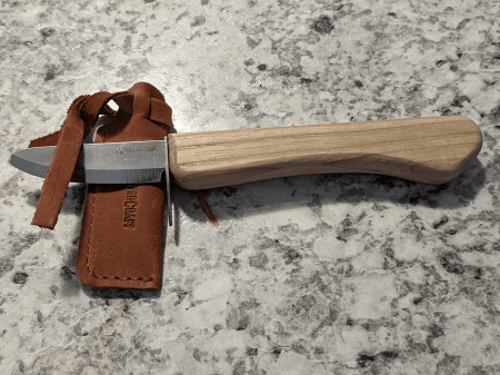 Cutit pentru sculptura in lemn pentru incepatori BeaverCraft C1KID, 155 mm [6]