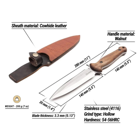 Cutit tactic Beavercraft TLK2, 280 mm [2]