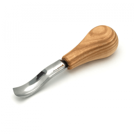 Scule de Mana - Dalta in forma de U scurta si indoita BeaverCraft P8a/14, taietura 14 mm, 140 mm