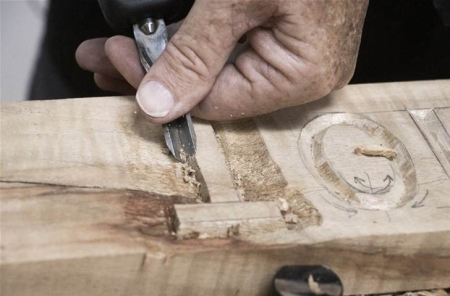 Dalta motorizata Arbortech PCH.FG.900.60, 1000 W, 11000 rpm [7]