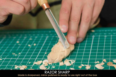 Dalta rotunjita si dreapta BeaverCraft G3/20, taietura 20 mm, 275 mm [1]