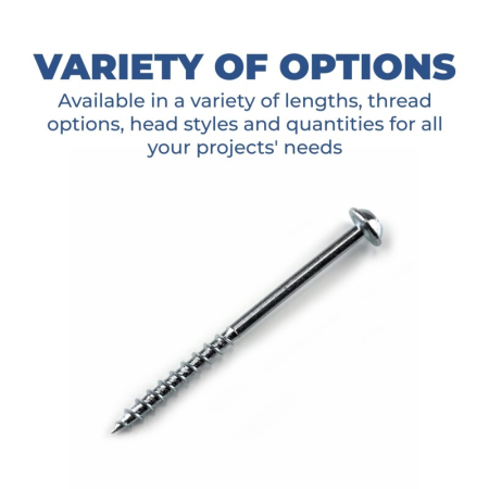 Set holtsuruburi pentru gauri in lemn Kreg SML-C250-50, Ø8x64 mm, 50 bucati [2]