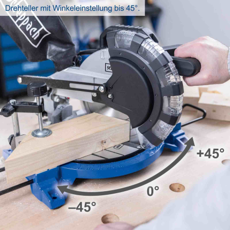 Fierastrau circular vertical cu laser HM210L Scheppach 5901226901, 1500 W, Ø210 mm [4]