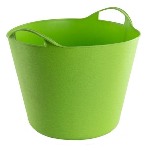 Accesorii Baie - Cos de rufe flexibil cu manere Dema 15140, 25 l, verde