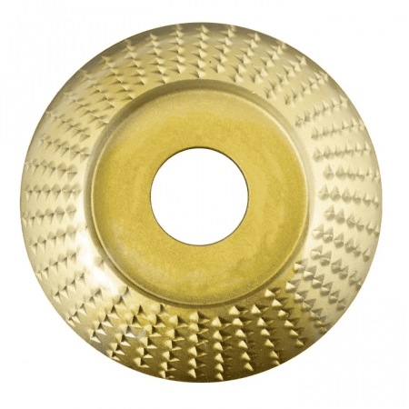 Flex & Polizor Unghiular, Suporti & Discuri - Disc conic pentru slefuire lemn Troy 25077, Ø115x22.2 mm