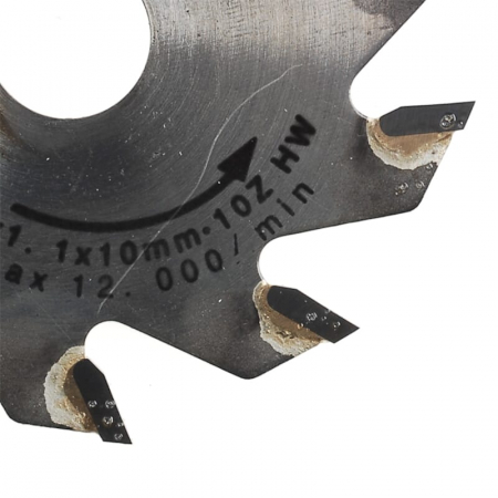 Disc pentru KS 230, taiere lemn, aluminiu Proxxon PRXN28016, Ø50x10 mm, 10 dinti [2]