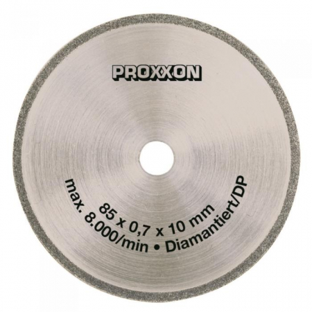 Disc diamantat continuu pentru FET, taiere ceramica, fibra de sticla Proxxon 28735, Ø85 mm [1]