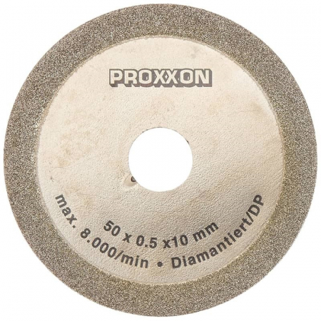 Disc diamantat continuu pentru KS 230, taiere ceramica, fibra de sticla Proxxon 28012, Ø50 mm [1]