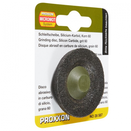 Disc din carbura de siliciu pentru LHW Proxxon 28587, Ø50 mm, granulatie K60 [1]