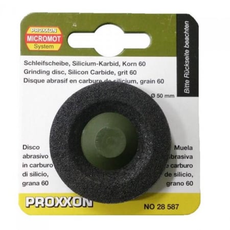 Disc din carbura de siliciu pentru LHW Proxxon 28587, Ø50 mm, granulatie K60
