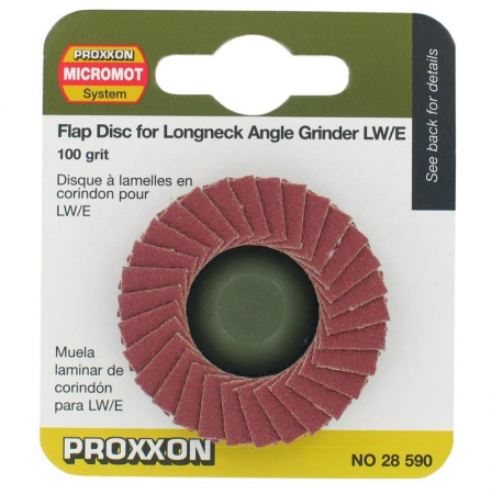 Disc evantai pentru LHW Proxxon 28590, Ø50 mm, granulatie K100