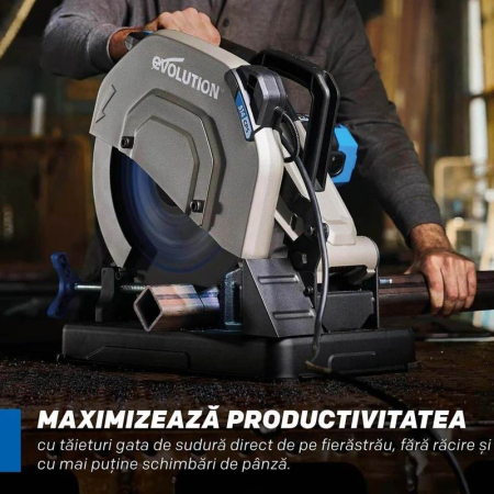 Disc pentru fierastrau circular, taiere otel EVOMAX Evolution M355CMT-80CSM, Ø355 x 25.4 mm, 80 dinti [3]