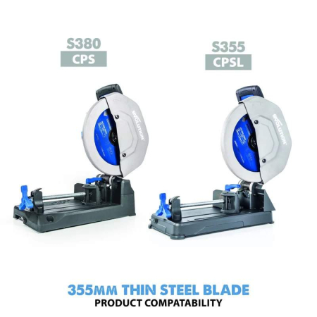 Disc pentru fierastrau circular, taiere otel moale Evolution T355TCT-90CS-1205, Ø355 x 25.4 mm, 90 dinti [3]