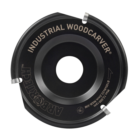 Disc pentru sculptura in lemn Arbortech IND.FG.100.60, Ø100x22.2 mm [1]